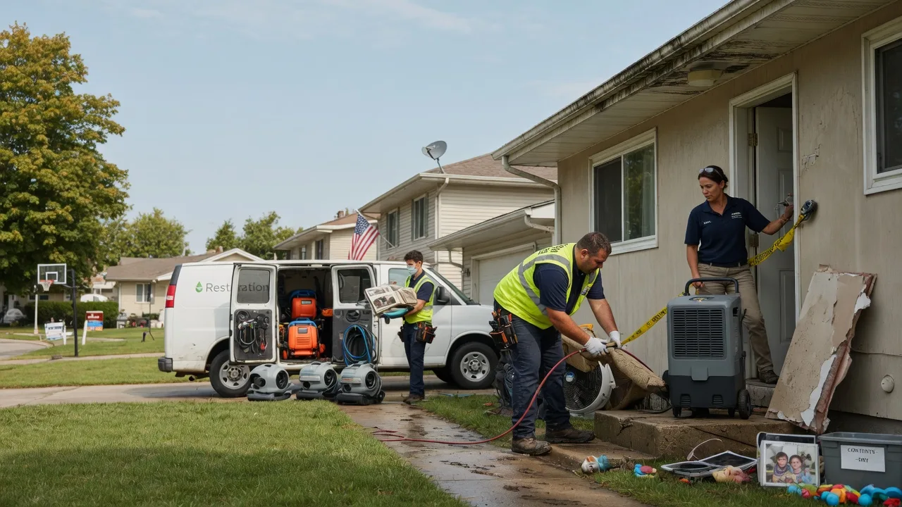 Water Damage Restoration in Wever, IA near me